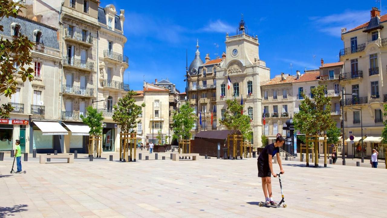Saëns 5-T2 avec garage privé optionnel-Centre historique et plages à 16km ! Béziers Extérieur photo